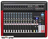 MIX T122-FX מיקסר 12 ערוצים עם נגן Mp3 ואקולייזר גרפי של ICM