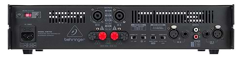מגבר עוצמתי KM750 עם תגובה משופרת של Behringer