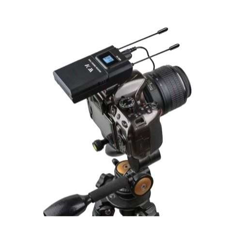 UHF מערכת מיקרופון אלחוטי קומפקטית לווידאו של ICM