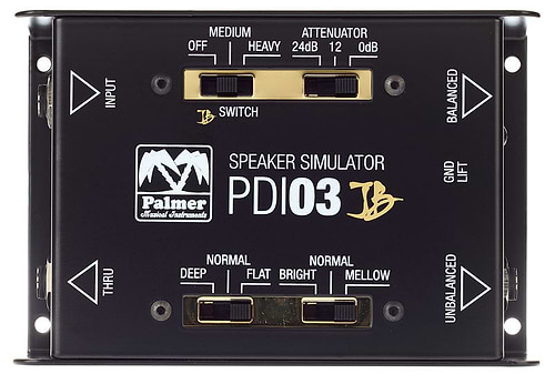 PDI 03 JB מדמה מגברים וקופסת DI פסיבית של Palmer