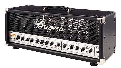 6262 INFINIUM ראש מגבר מנורות לגיטרה בהספק 120 וואט של Bugera