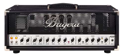 6262 INFINIUM ראש מגבר מנורות לגיטרה בהספק 120 וואט של Bugera