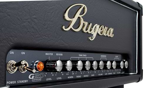 INFINIUM G20 ראש מגבר מנורות לגיטרה בהספק 20 וואט של Bugera