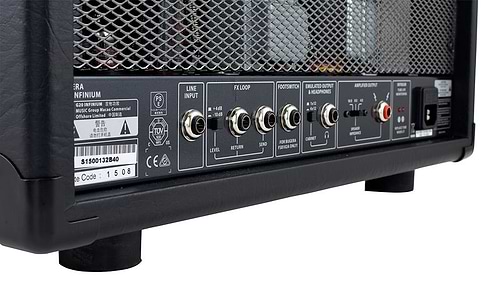 INFINIUM G20 ראש מגבר מנורות לגיטרה בהספק 20 וואט של Bugera