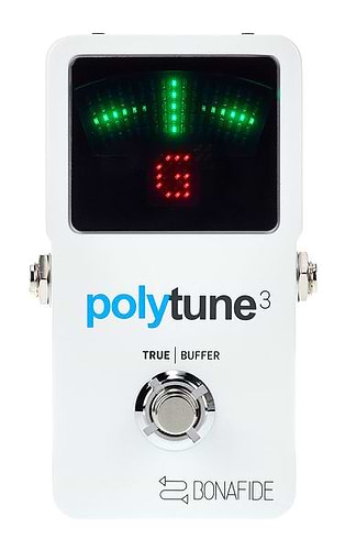 POLYTUNE 3 טיונר מתקדם עם שנאי יציאה של TC Electronic
