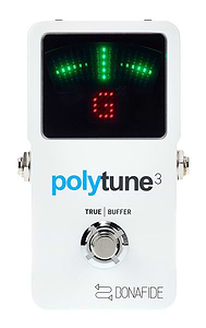 POLYTUNE 3 טיונר מתקדם עם שנאי יציאה של TC Electronic