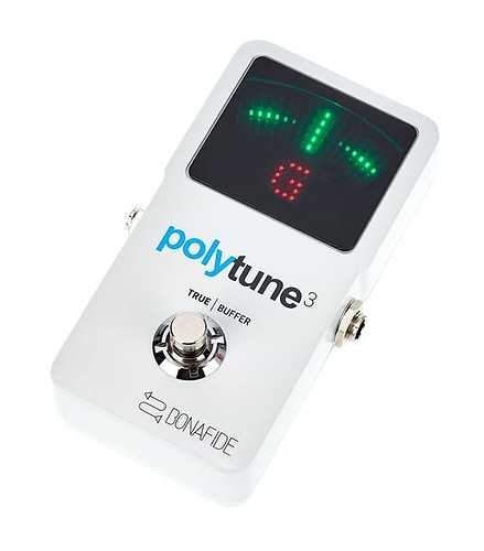 POLYTUNE 3 טיונר מתקדם עם שנאי יציאה של TC Electronic