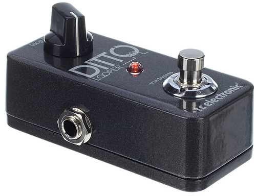 Ditto Looper לופר פשוט להפעלה אך מתוחכם בביצועים של TC Electronic
