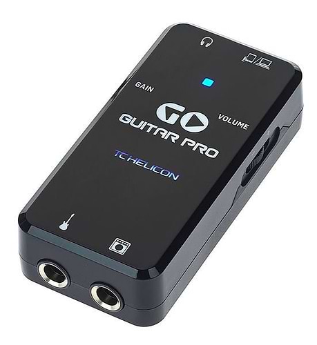 GO GUITAR PRO כרטיס קול נייד לגיטרה של TC Helicon