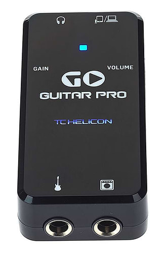 GO GUITAR PRO כרטיס קול נייד לגיטרה של TC Helicon