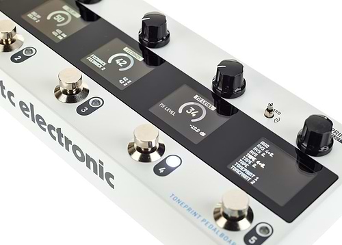PLETHORA X5 פדאל מולטי אפקט לגיטרה נשלט בלוטוס׳ של TC Electronic