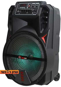 LE12 בידורית נטענת עם זוג מיקרופונים אלחוטיים ושלט רחוק של APEXTONE