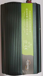 שנאי ממיר מתח לרכב מ12V למתח 220V בהספק של 300W