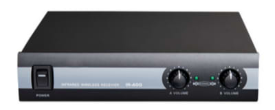 IR-400 מקלט מיקרופון אלחוטי אינפרא אדום של STAR VOICE