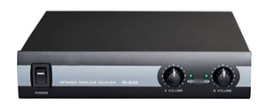 IR-400 מקלט מיקרופון אלחוטי אינפרא אדום של STAR VOICE