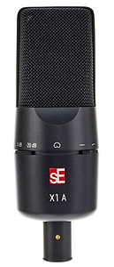 X1A מיקרופון קונדנסר עם דיאפרגמה גדולה של sE Electronics