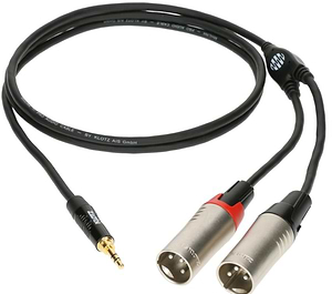 KY9-300 כבל PL-XLR סטריאופוני באורך 3.5 מטר של Klotz