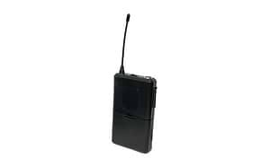 UHF-20BP תוספת משדר חגורה + מיקרופון דש / מדונה למערכת אלחוטית IU2071 של Jade