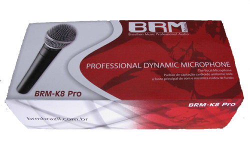 מיקרופון דינמי איכותי במיוחד BRM K8-PRO