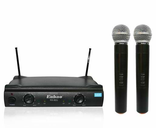 ENBAO תדר UHF זוג מיקרופונים אלחוטיים