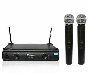 ENBAO תדר UHF זוג מיקרופונים אלחוטיים
