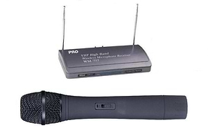 PRO 757 מיקרופון אלחוטי - VHF של Protech