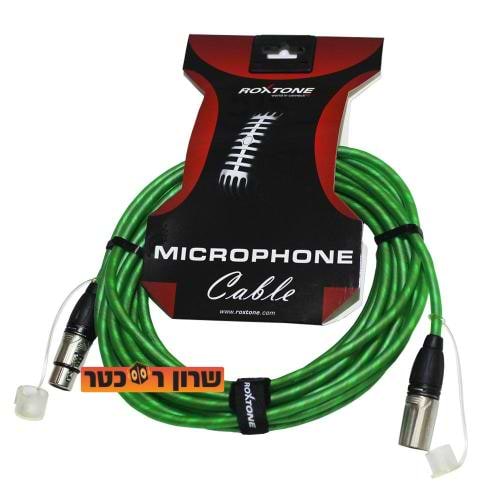 X080L10GR כבל XLR - XLR בצבע ירוק, באורך 10 מטר של