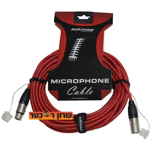X080L10RD כבל XLR - XLR בצבע אדום, באורך 10 מטר של