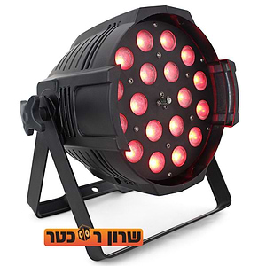 PARZ-18 פאר לד RGBW עם 18 לדים 12 וואט כל אחד של Apextone