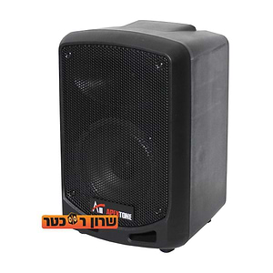 AP6-40 בידורית קומפקטית עם וופר בקוטר 6 אינץ׳, כולל מיקרופון אלחוטי של Apextone