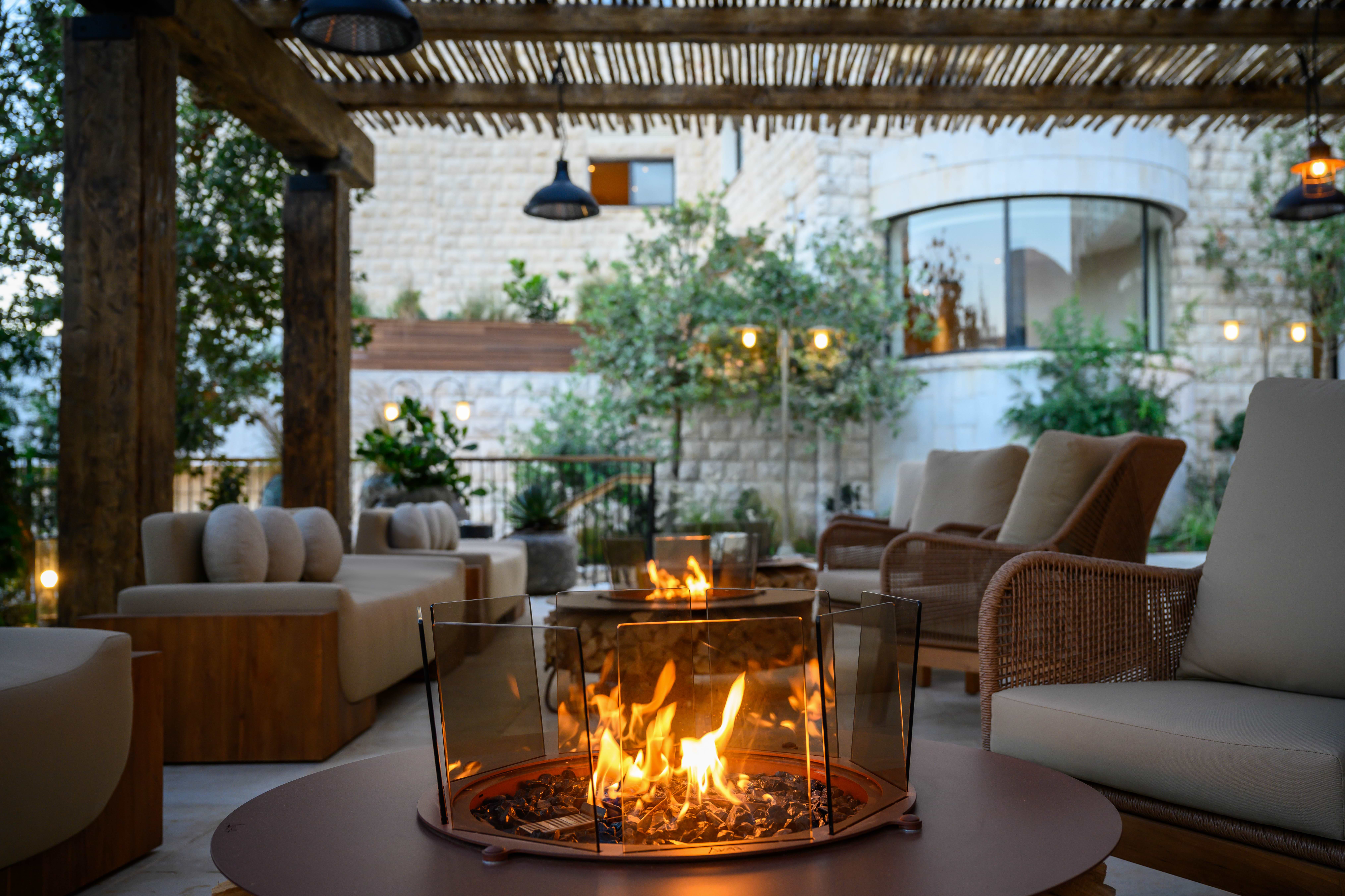 Hôtel Canaan - terrasse