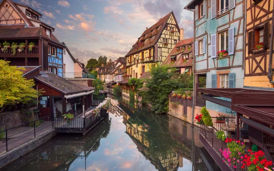 Old Town in Colmar, France