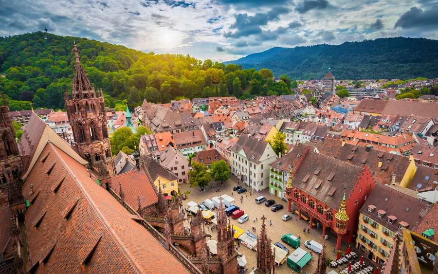 Münsterplatz, Freiburg, Germany