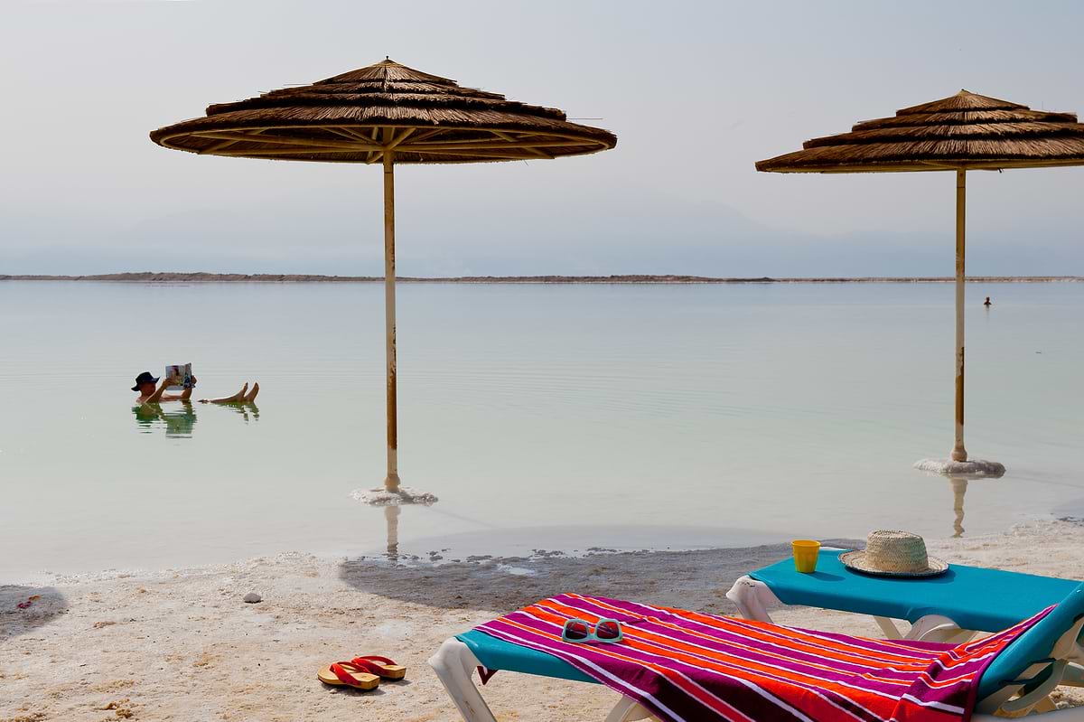 فندق هيرودس البحر الميت - الشاطئ
