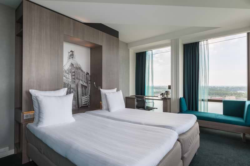 Leonardo Hotel Amsterdam Rembrandtpark - Camera Deluxe Twin vista città