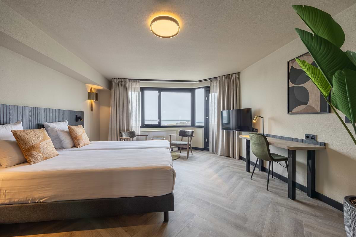 Leonardo Hotel IJmuiden Seaport Beach - Deluxe Twin Room Renovated