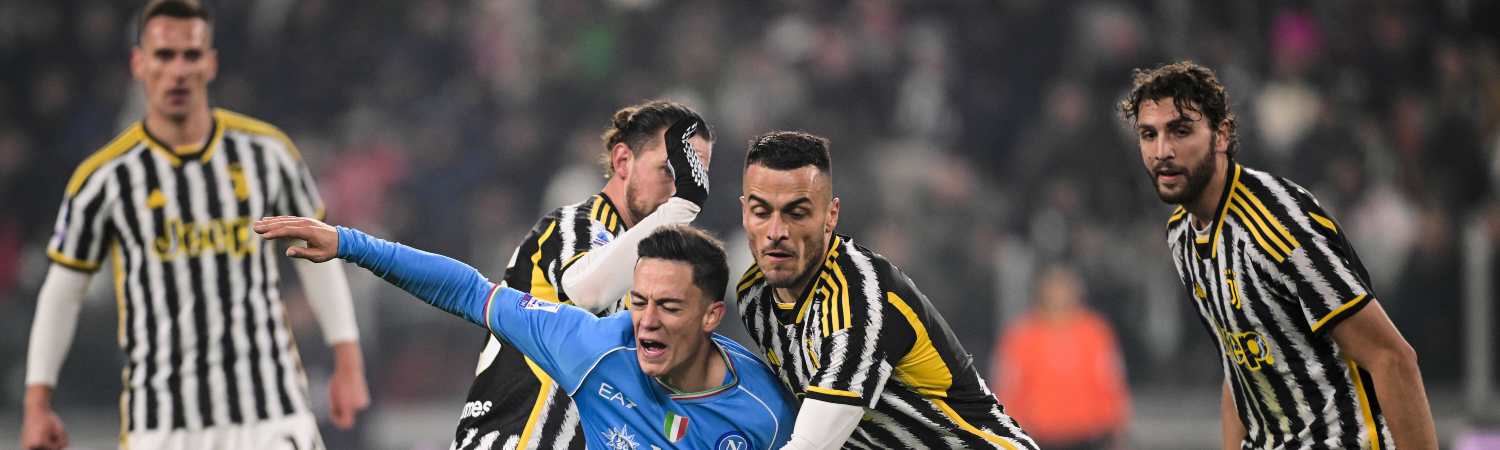 Juventus vs. Roma turin diciembre 2023