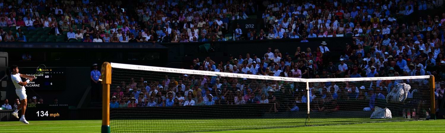 Alcaraz Sinner y Djokovic en Wimbledon 2025