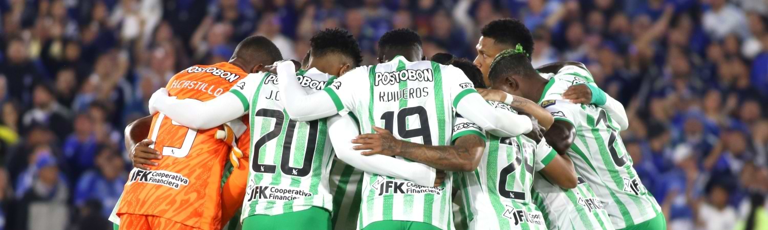 Atletico Nacional en partido - Partido fútbol profesional Colombia (1)