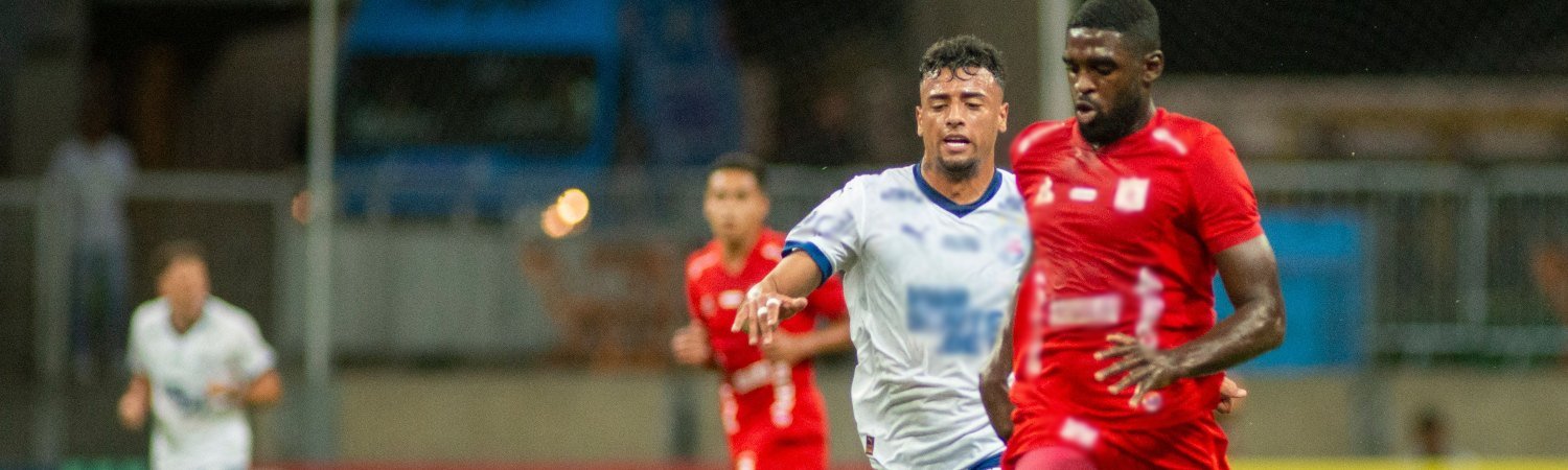 América de Cali en su ultimo partido contra bahia