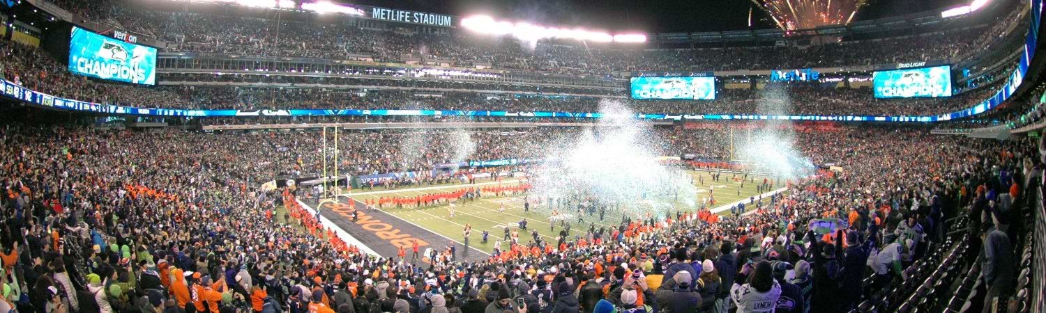 NFL juego pronosticos y apuestas - Estadio en medio tiempo