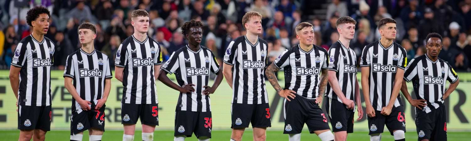 Jugadores del equipo de newcastle