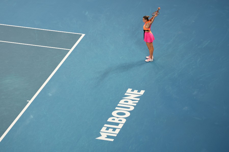 Aryna Sabalenka en el autralia open 2026