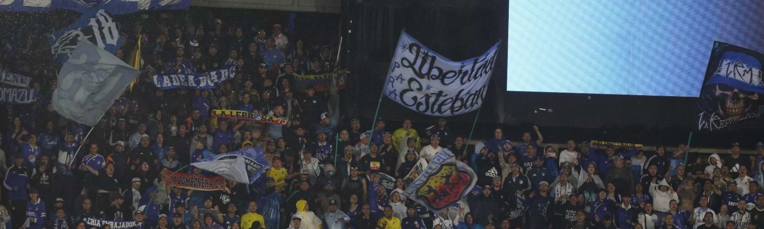 Fans en el clásico Millonarios vs Deportivo Cali