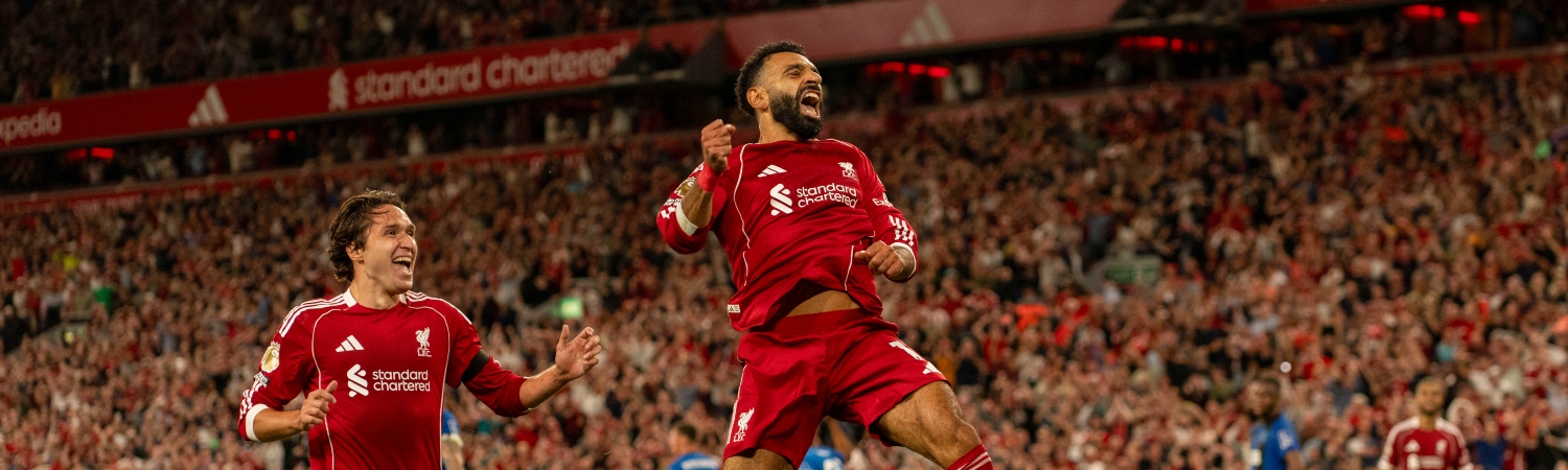 jugadores en el Liverpool vs Manchester City de premier league 2026