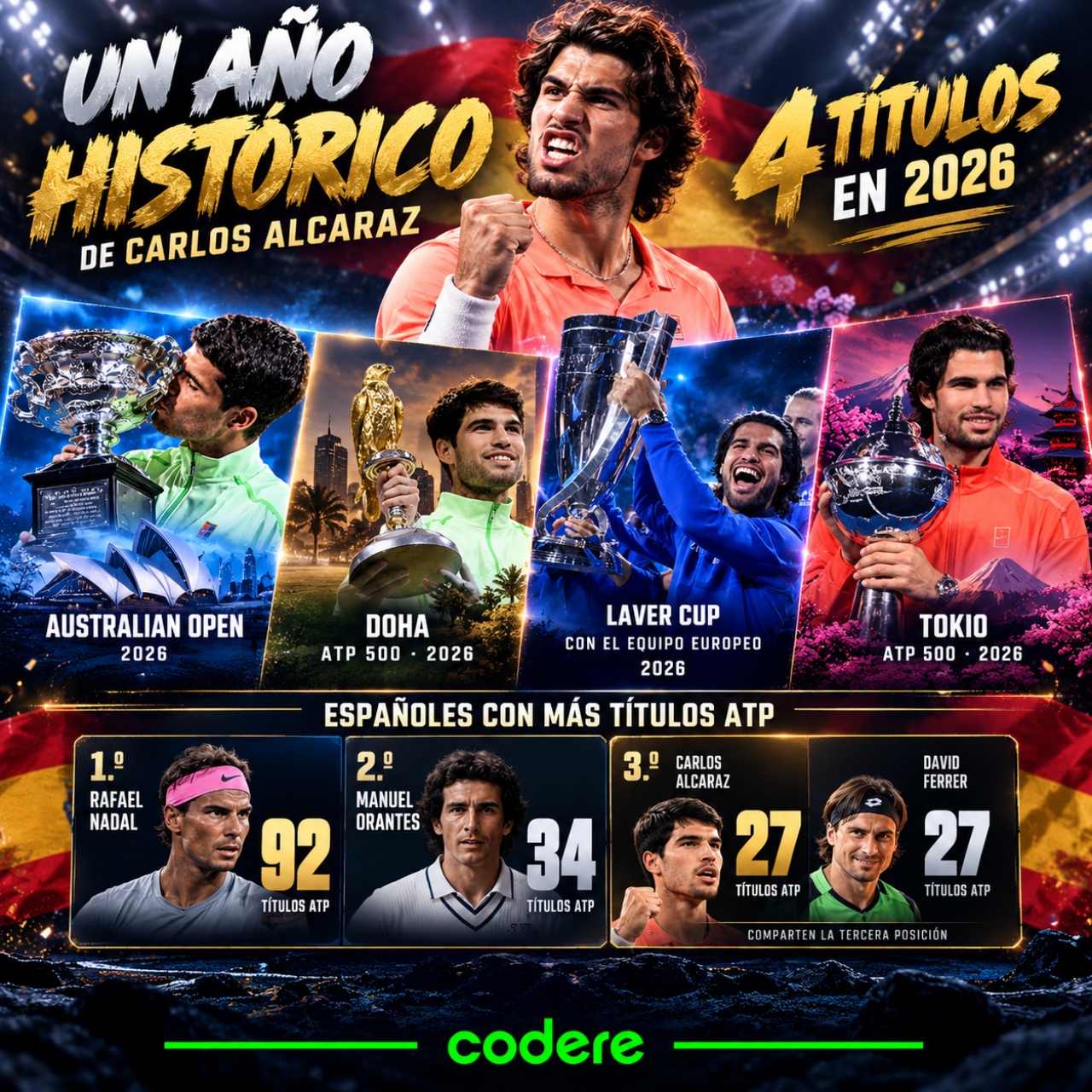 titulos de Carlos Alcaraz en 2026