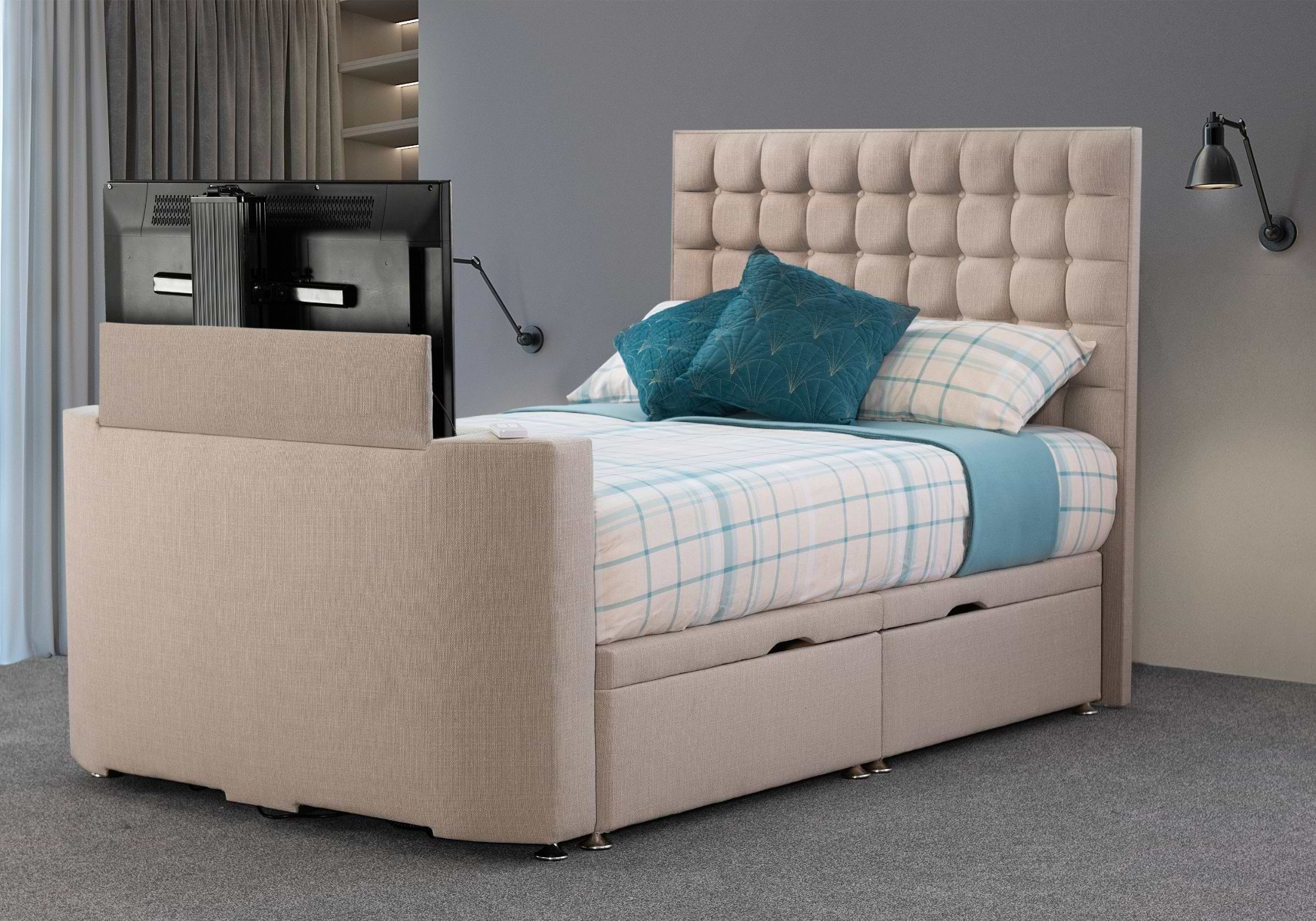 TV divan bed