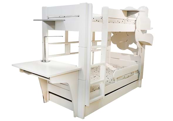 Mathy By Bols Dominique Bunk Bed with Desk & Drawers
