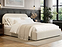 Flair Alba Ottoman Bed Cream Boucle