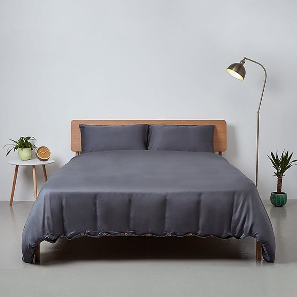 Panda Bamboo Bedding Complete Bedding Set Urban Grey